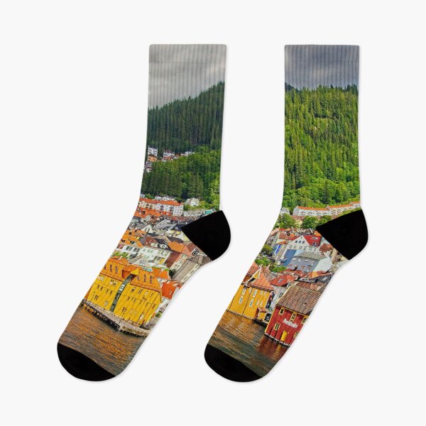 Item preview, Bergen City Norway designed and sold by Martyn R Arnold Fine Art Nature & Landscape Photography.