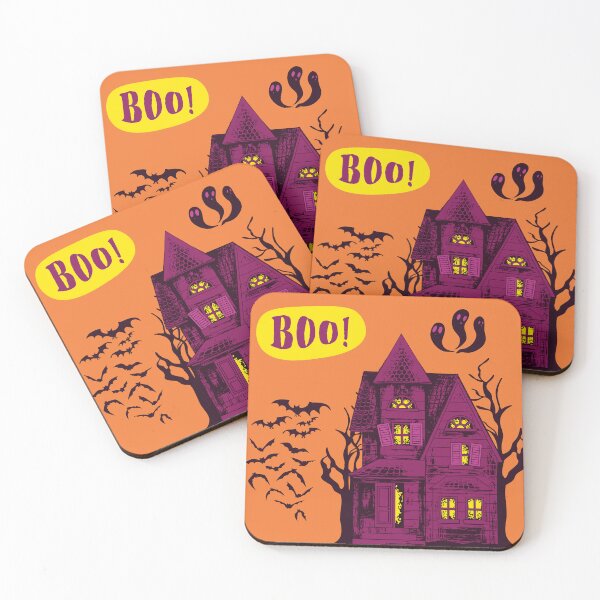 Item preview, Boo! Halloween Sticker designed and sold by trendingatees.
