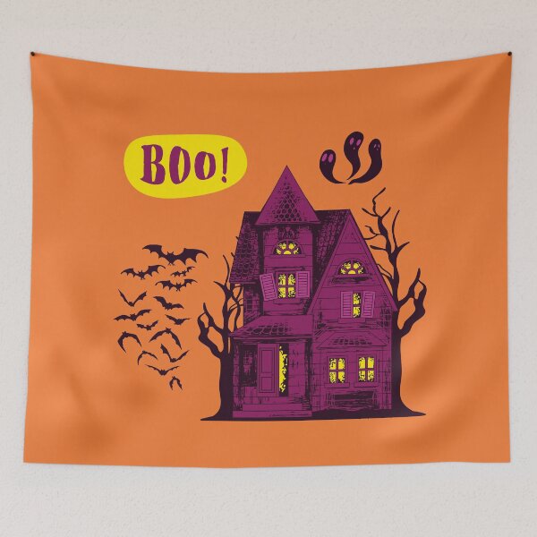 Item preview, Boo! Halloween Sticker designed and sold by trendingatees.