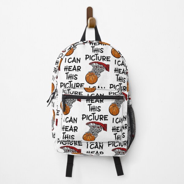 Item preview, I Can Hear This Picture BasketBall designed and sold by MagiqueStickers ⭐⭐⭐⭐⭐.