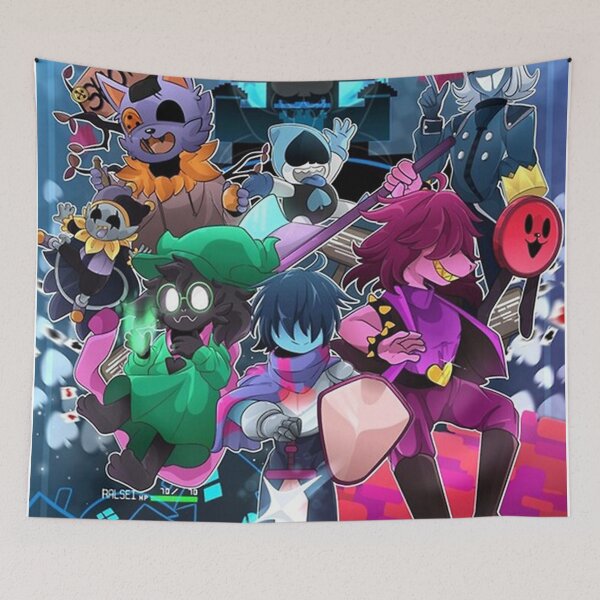 Item preview, Deltarune poster designed and sold by eddiemcafee.