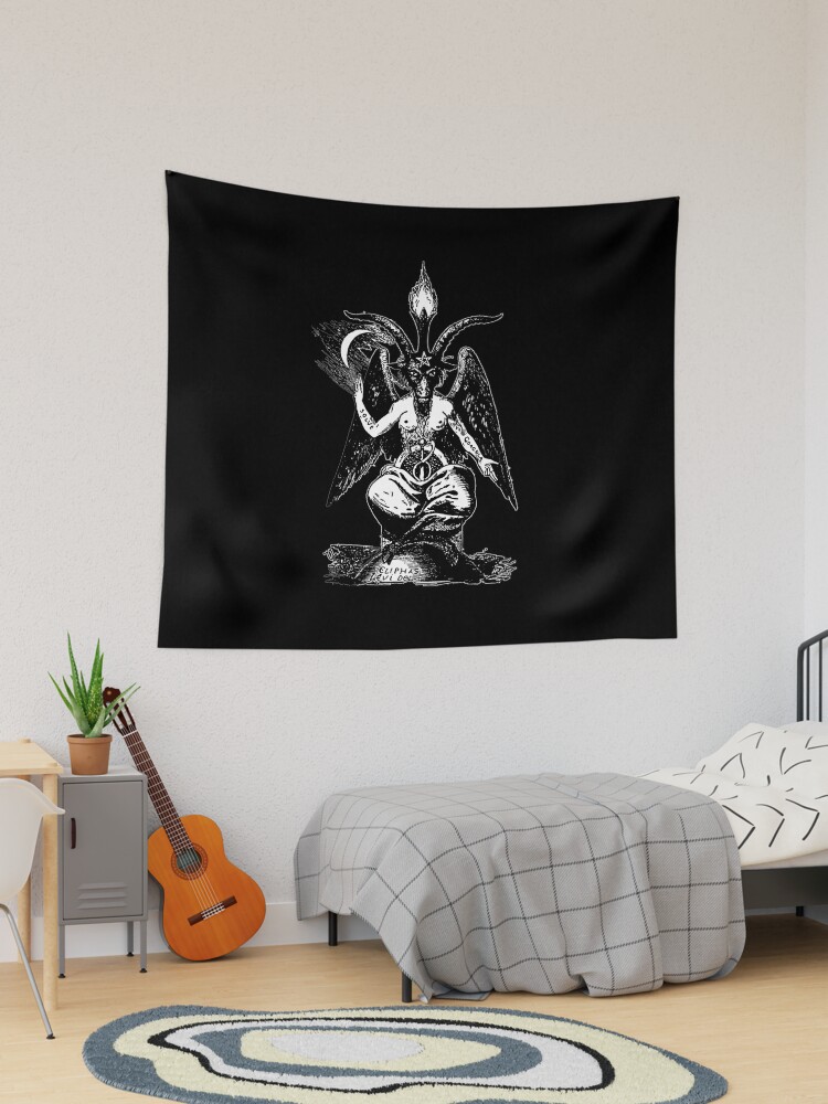 Baphomet cheap wall tapestry