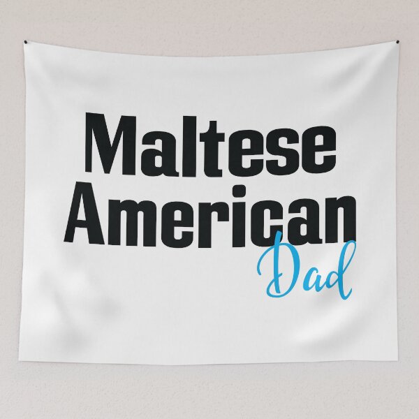 Item preview, Maltese American Dad designed and sold by ProjectX23.