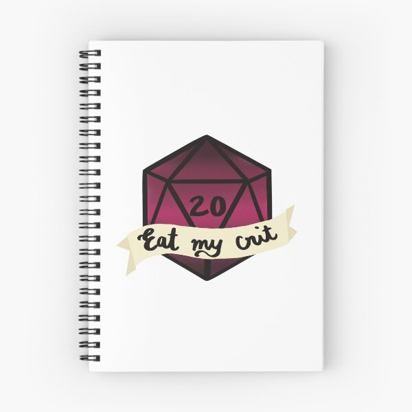 Item preview, Eat My Crit designed and sold by PlagueyCat.
