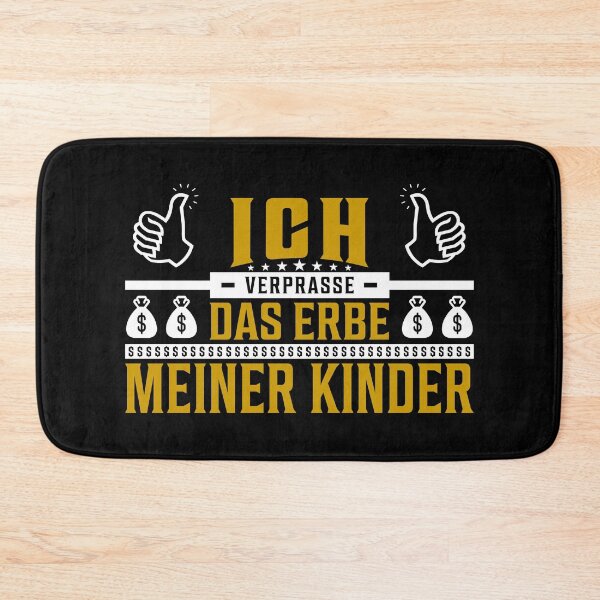 Item preview, I squander my children's inheritance quote designed and sold by pxdsgn.