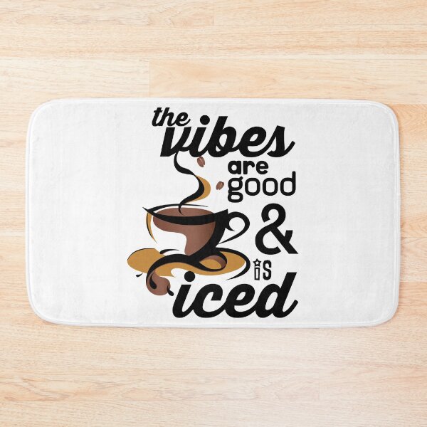 Item preview, The vibes are good and the coffe is iced. . designed and sold by ParadiseByArt.
