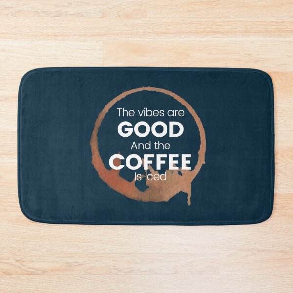 Item preview, The vibes are good and the coffe is iced. . designed and sold by ParadiseByArt.