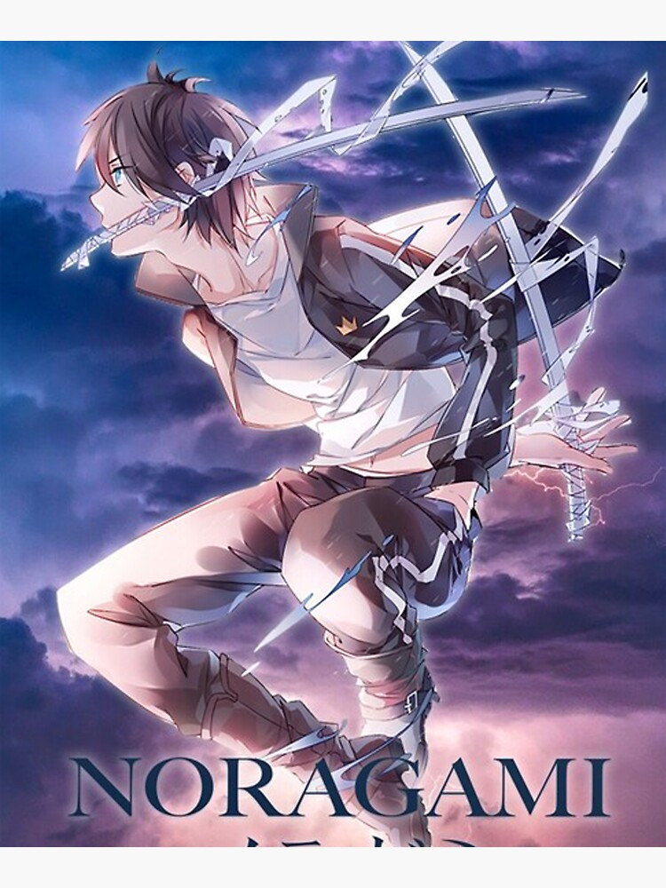 Anime Noragami Poster Yato Japanese Manga Aragoto Fabric