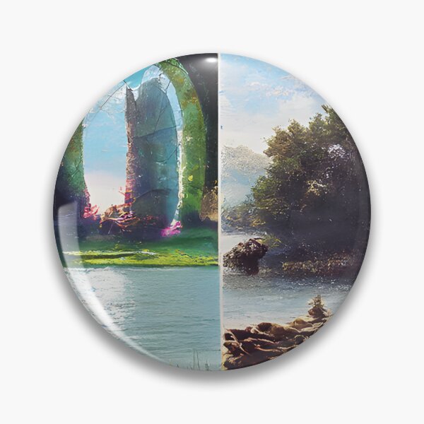 Item preview, Magical stone portal and magical rune stone designed and sold by fizzribbit.
