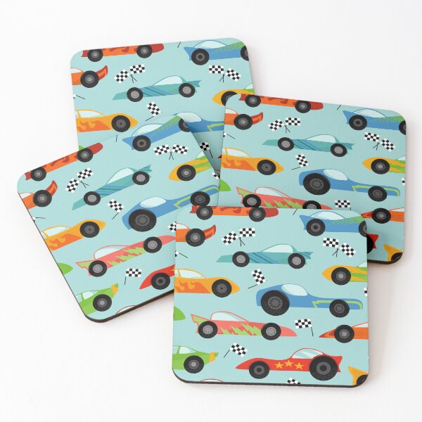Item preview, Colorful Race Cars designed and sold by SamAnnDesigns.