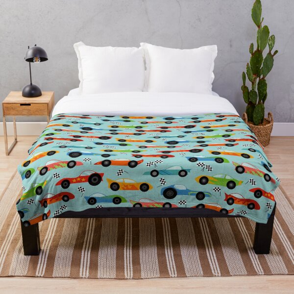 Item preview, Coches de carreras coloridos designed and sold by SamAnnDesigns.