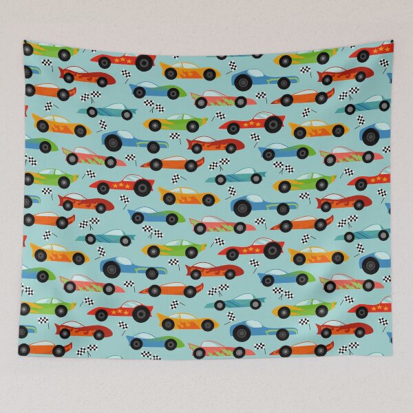 Item preview, Colorful Race Cars designed and sold by SamAnnDesigns.