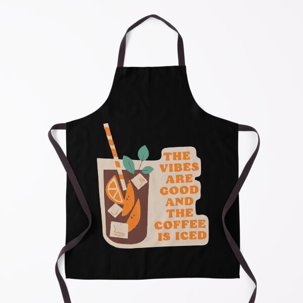 Item preview, The vibes are good and the coffe is iced. . designed and sold by ParadiseByArt.