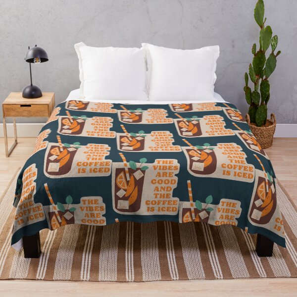Item preview, The vibes are good and the coffe is iced. . designed and sold by ParadiseByArt.