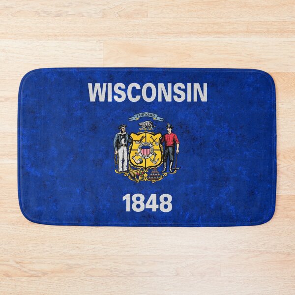 Item preview, Flag of Wisconsin designed and sold by Enzwell.