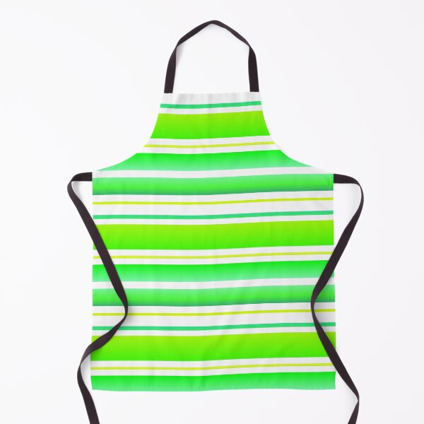 Item preview, Lime green and white striped | light green white stripes designed and sold by lausn.