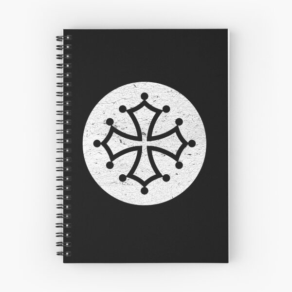 Item preview, Cathar Cross, Occitan cross in white circle designed and sold by IsisOsiris.