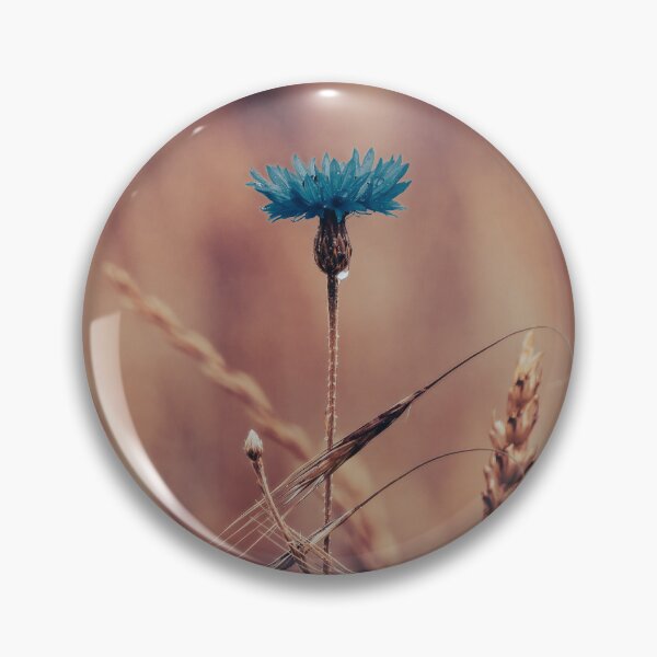 Item preview, Cornflower in a moody look designed and sold by Bild-Konserve.