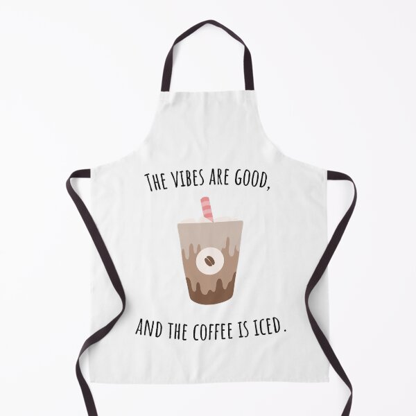 Item preview, The vibes are good and the coffe is iced. . designed and sold by ParadiseByArt.
