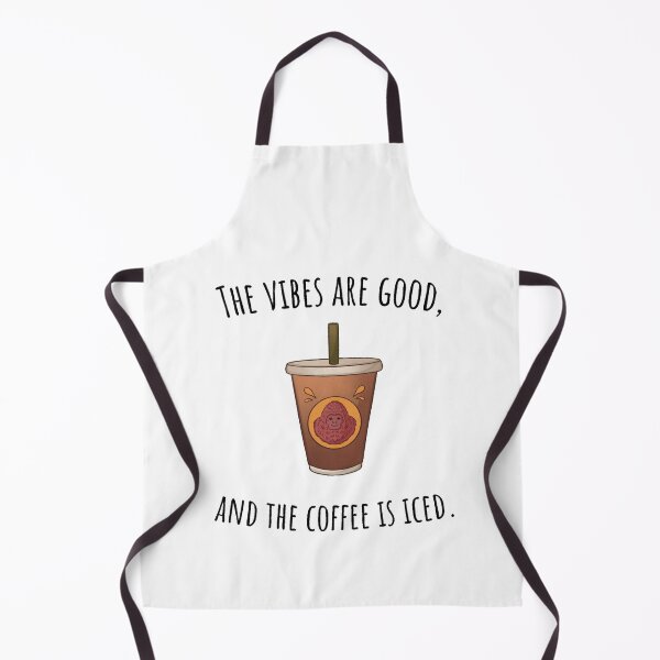 Item preview, The vibes are good and the coffe is iced. . designed and sold by ParadiseByArt.