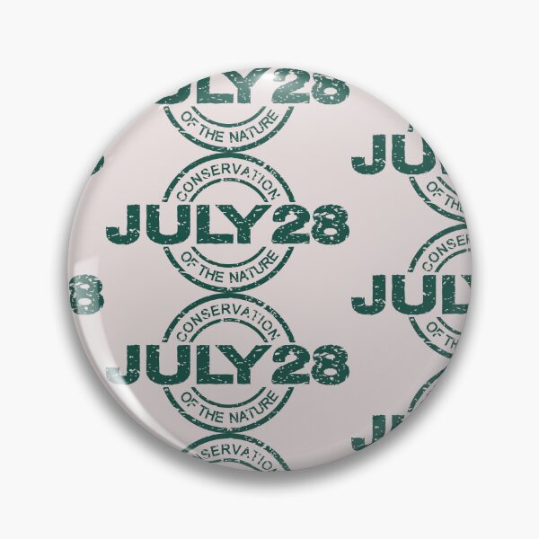 Item preview, Nature Conservation Day, July 28 designed and sold by DNC1134.