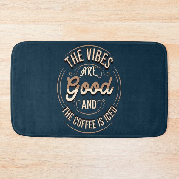 Item preview, The vibes are good and the coffe is iced. . designed and sold by ParadiseByArt.