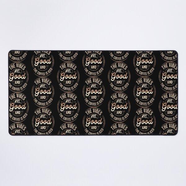 Item preview, The vibes are good and the coffe is iced. . designed and sold by ParadiseByArt.