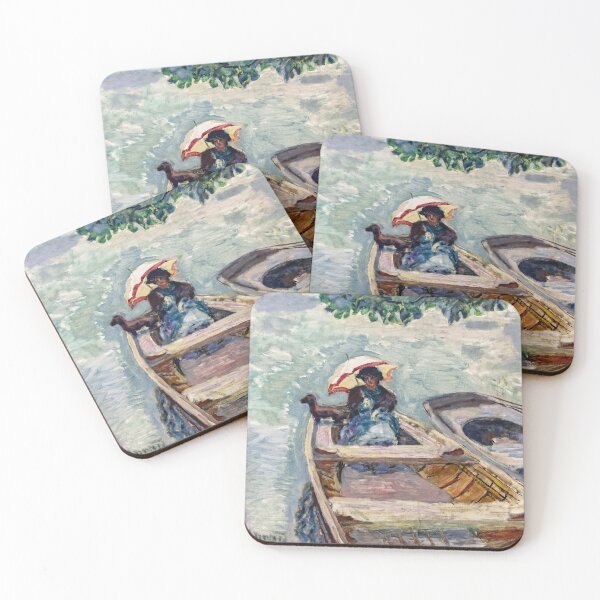 Item preview, Pierre Bonnard - En Bateau 1913 - French Painter designed and sold by DejaVuStudio.