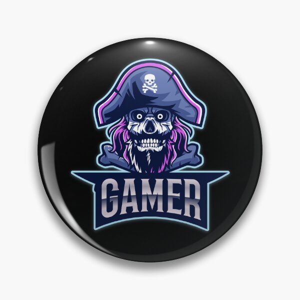 Item preview, Gamer with Skull Captain designed and sold by PRIVARSHU.