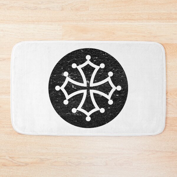 Item preview, Cathar Cross, Occitan cross in black circle designed and sold by IsisOsiris.