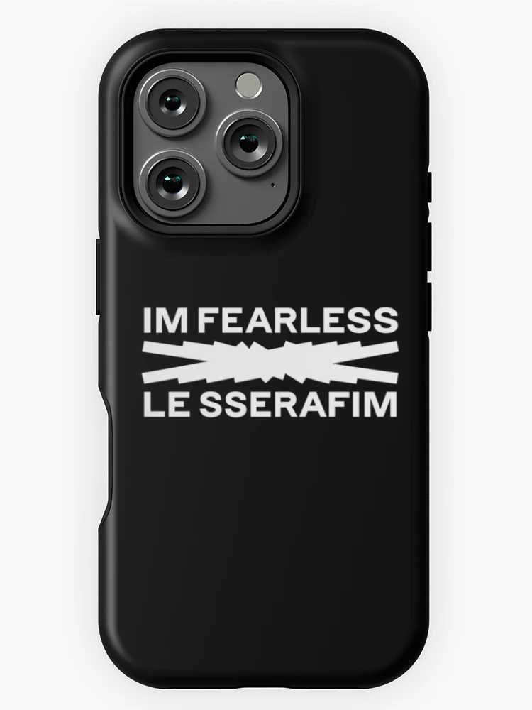 マイクラ 人気アイテム LE (Black) LOGO SSERAFIM iPhoneアクセサリー