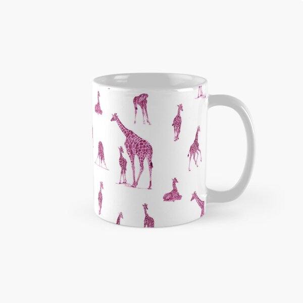 Artikelvorschau, Giraffen- und Giraffenmuster - lila colorized Version entworfen und verkauft von SylvieG18.