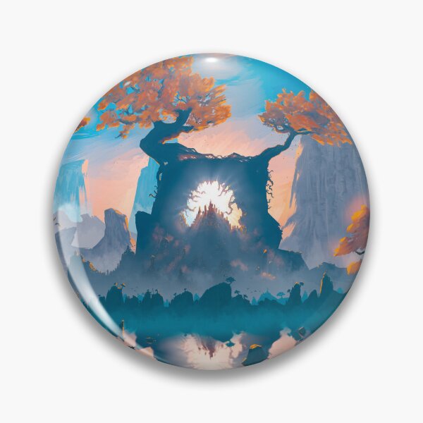 Item preview, City of Dawn Blue  designed and sold by VaraZsolo.