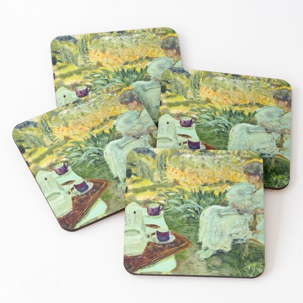 Item preview, ierre Bonnard - Lunch in the garden 1909 - French Painter designed and sold by DejaVuStudio.