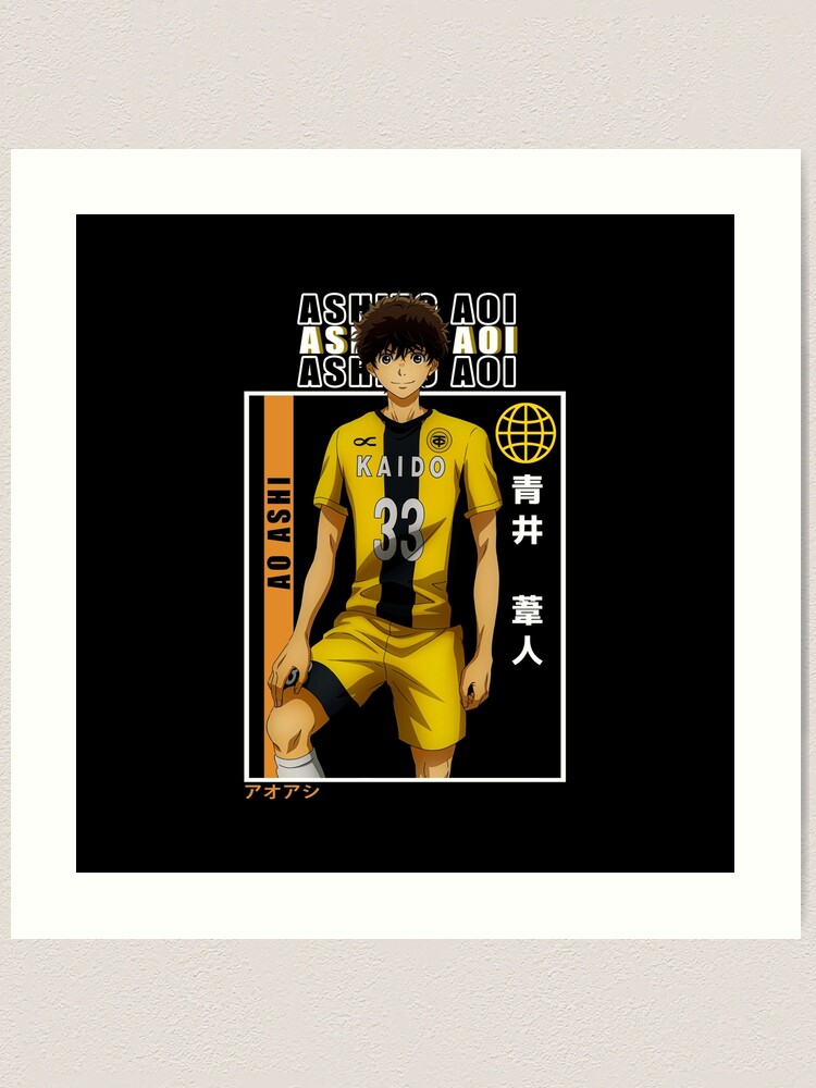 Aoashi Poster Canvas Anime Poster Soccer Ao Ashi Manga Ashito 