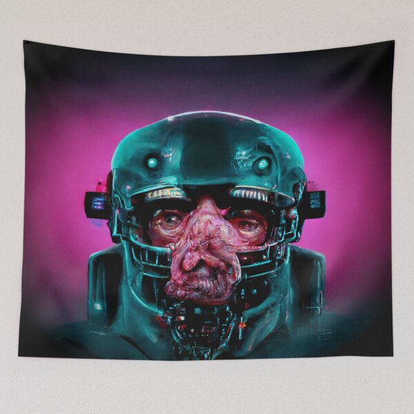 Item preview, Retro eighties cyborg  designed and sold by Fuzzyart1977.