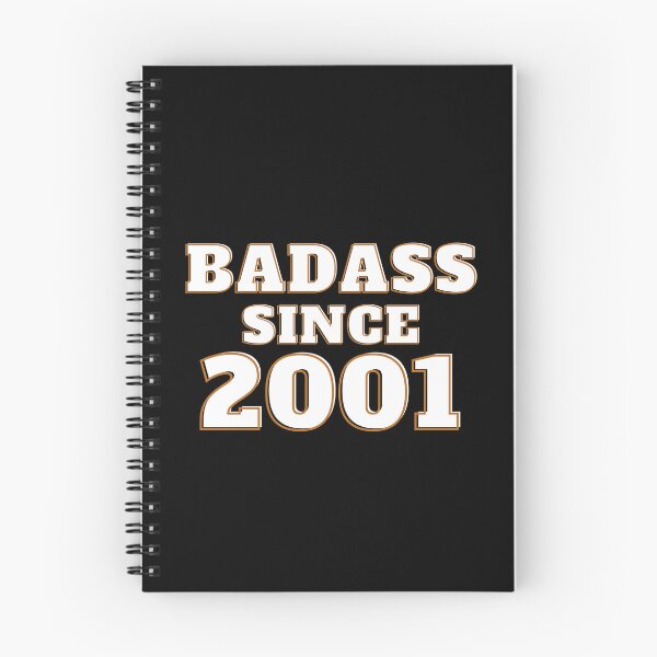 Item preview, Badass Since 2001 - Birth Year designed and sold by Avani01.