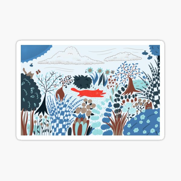 Item preview, In the Garden designed and sold by illustrations by debs.