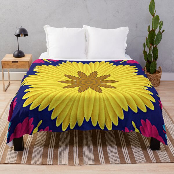 Item preview, Yellow flower with pink background designed and sold by RAJAT KANTI CHAKRABARTY.