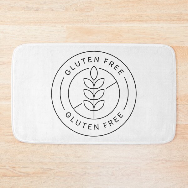 Item preview, Simple line gluten free logo designed and sold by GlutenFreeTee.