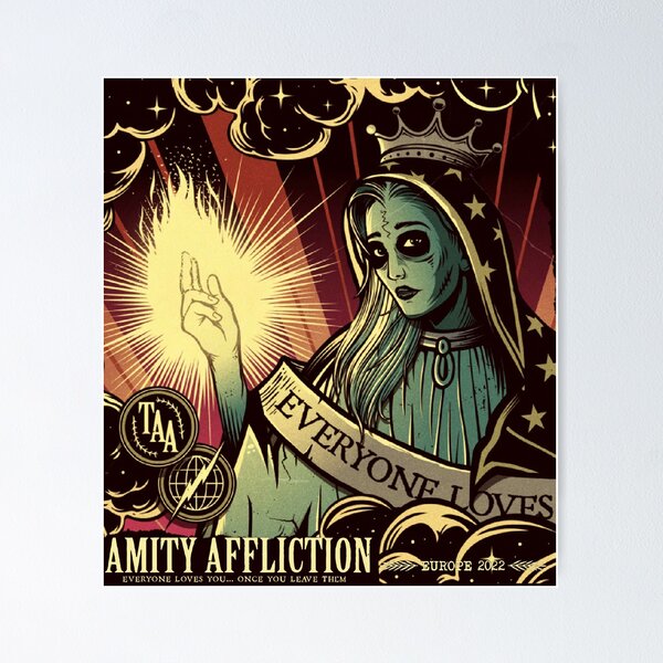 The Amity Affliction Wall Art for Sale | Redbubble