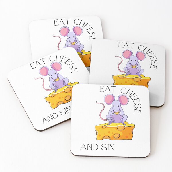 Item preview, Eat Cheese And Sin designed and sold by URBANHEROMEN.
