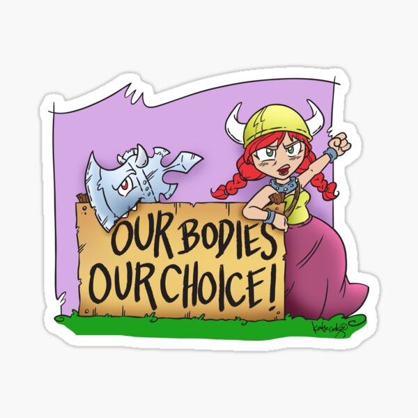 Item preview, Flower 'Our Bodies, Our Choice!' for Charity designed and sold by SJ-Games.