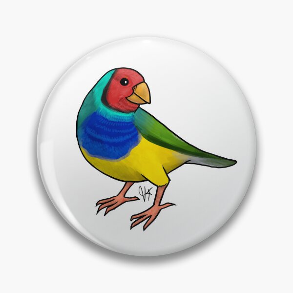 Item preview, Gouldian Finch designed and sold by Jennifer Stolzer.