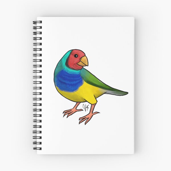 Item preview, Gouldian Finch designed and sold by Jennifer Stolzer.