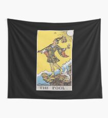 Vintage Tarot-Karte # 0 Der Narr Wandbehang