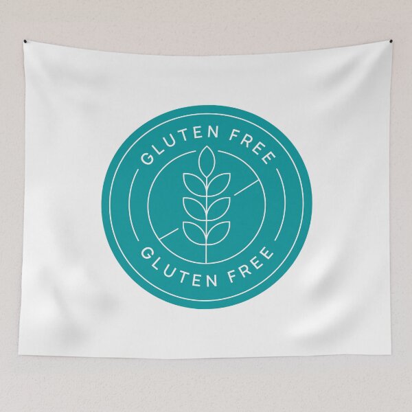 Item preview, Blue Gluten Free Logo designed and sold by GlutenFreeTee.