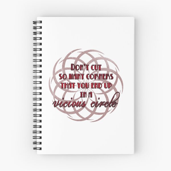 Item preview, Don't Cut Corners - Red designed and sold by JadeRyder.