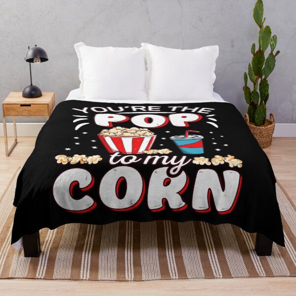 Item preview, You're the pop to my corn Funny Popcorn Movie Cinema Quote designed and sold by Designer-Girl.