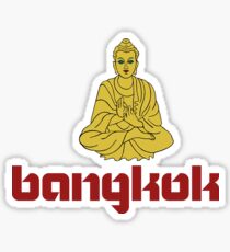 Bangkok Buddha Thailand Sticker
